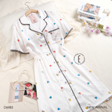  Váy sơ mi lụa D6983 