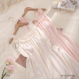  Váy lụa xoè D7254 