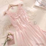  Váy lụa xoè D7254 