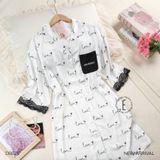  Váy pzm chữ love D8625 