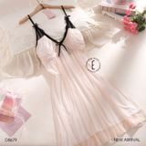  Váy lưới 2 dây D8679 