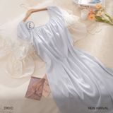  Váy lụa tiểu thư D9010 