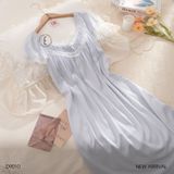  Váy lụa tiểu thư D9010 