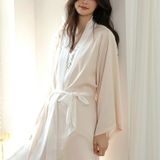  Long Silk Robe Set SC3572 