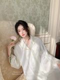  Váy sơmi lụa D5127 