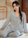  Bộ pyjama thun xám PM8054 