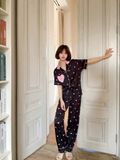  Pyjama lụa apple QDTN PM6275 