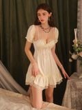  Váy ngủ có tay D7324 