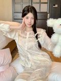  Bộ tiểu thư phối ren PM8488 