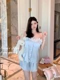  Bộ 2 dây lụa phối bèo B6898 