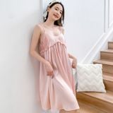  Váy lụa OV xếp ly D237 