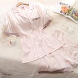  Bộ pyjama lụa ngắn PM1023-1 