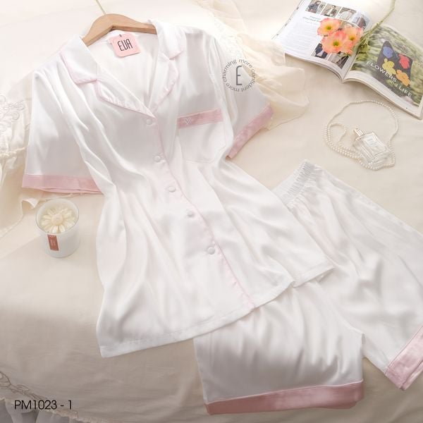  Pyjama lụa PM1023-1 