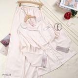  Pyjama dài viền màu PM1023 
