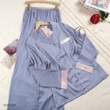  Pyjama dài viền màu PM1023 