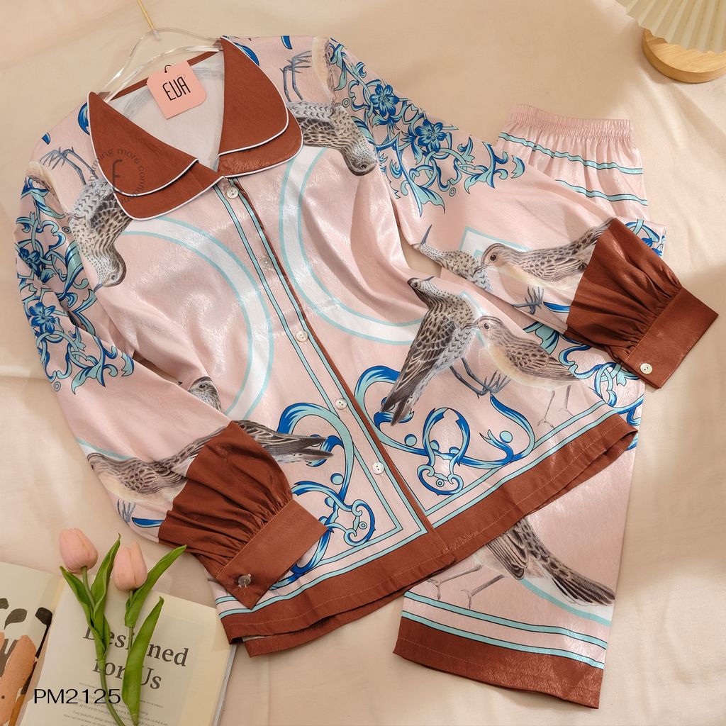  Long Silk Pyjama PM2125 