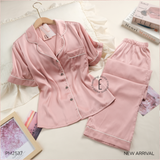  Pyjama lụa viền PM2537 