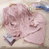  Pyjama dài lụa satin PM253 