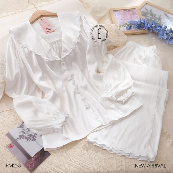  Pyjama lụa dài PM253 