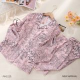  Bộ pyjama dài hoạ tiết PM3225 