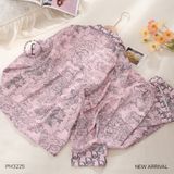  Bộ pyjama dài hoạ tiết PM3225 