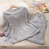  Bộ pyjama thun xám PM8054 
