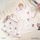  Pyjama ngắn bear PM8632 