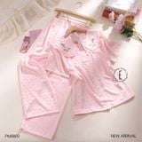  Pzm QDTN cổ thêu hoa PM8859 