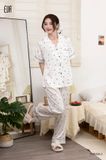  Pyjama dài lụa satin PM9458-2 