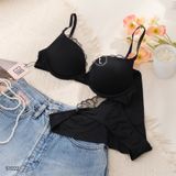  Set trơn viền ren S1022 