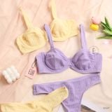  Cotton Non Padding Bra Set S127 