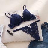  Bộ lót ren hoa cao cấp S130028 có gọng 