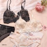  Floral Bralette Bra Set S8034 