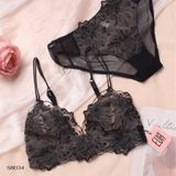  Floral Bralette Bra Set S8034 