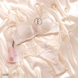  Bộ lót satin cài trước S8199 