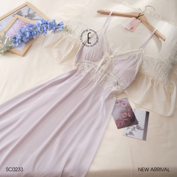  Set choàng tím SC0233 