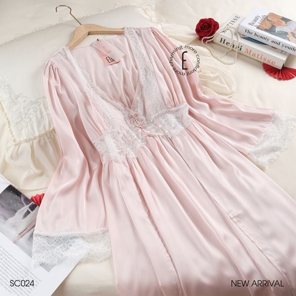  Set Choàng hồng SC024 