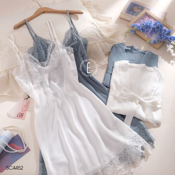  Set choàng lụa SC4452 ( 5 màu) 