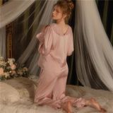  Pyjama dài cổ ren PM286 