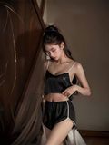 Bộ lụa croptop B7922 
