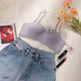  Áo trơn ngang A6887 