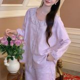  Bộ thô dài hoa tím PM8035 