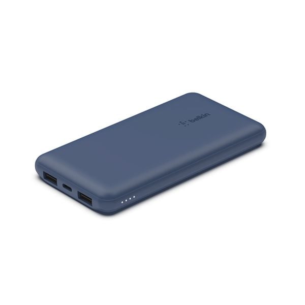 Pin sạc dự phòng Belkin Polymer Pocket Power 10,000 mAh, USB-C 15W , cáp đi kèm A-C Belkin (tương thích iPhone 15)