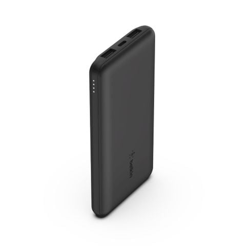 Pin sạc dự phòng Belkin Polymer Pocket Power 10,000 mAh, USB-C 15W , cáp đi kèm A-C Belkin (tương thích iPhone 15)