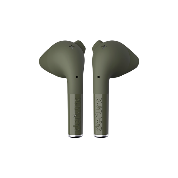 Tai nghe bluetooth TWS không dây Defunc True Go Slim đeo lâu thoải mái cả ngày, nghe 22H, chống nước - Bảo hành 1 năm