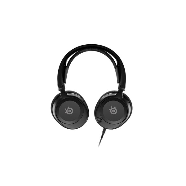 Tai nghe chụp tai gaming có dây SteelSeries Arctis Nova 1 màu đen/trắng, khử tiếng ồn, bảo hành chính hãng 1 năm