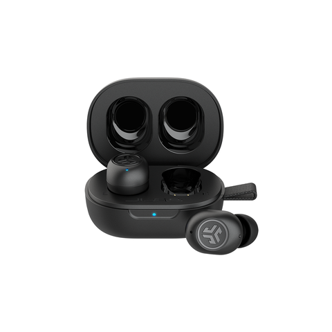 Jlab Tai nghe nhét tai không dây TWS Jbuds Mini nhỏ gọn thời gian nghe 20H, kết nối Bluetooth 5.3, chống nước IP55, công nghệ EQ3 - Bảo hành 2 năm Nghe Nhạc