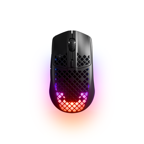 Chuột gaming không dây SteelSeries Aerox 3 Wireless RGB 68g, pin 200H, 18000CPI ,80 triệu clicks, 400IPS, bảo hành 1 năm