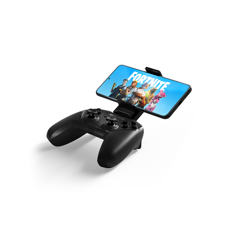 Tay cầm chơi game SteelSeries Stratus+ màu đen tương thích Android/Chromebook, pin 90H, bảo hành 1 năm