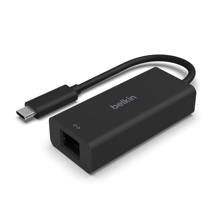 Adapter chuyển đổi USBC to 2.5 Gigabit màu đen Belkin